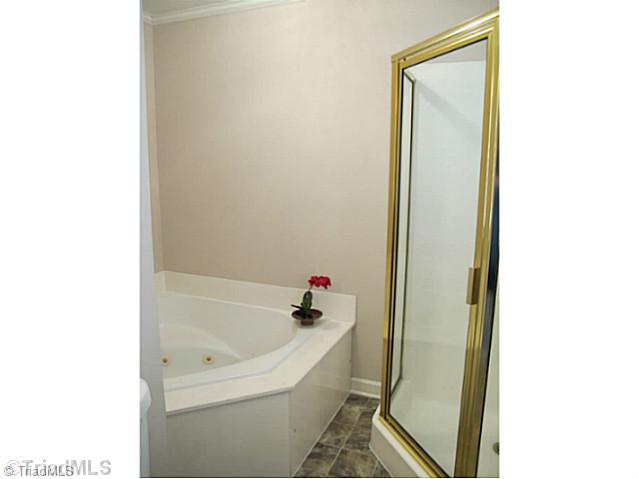 2695 Union Grove Road Lexington, NC 27295 - Photo 16 of 16 Master Bath/Spa. Jetted Tub and separate shower.