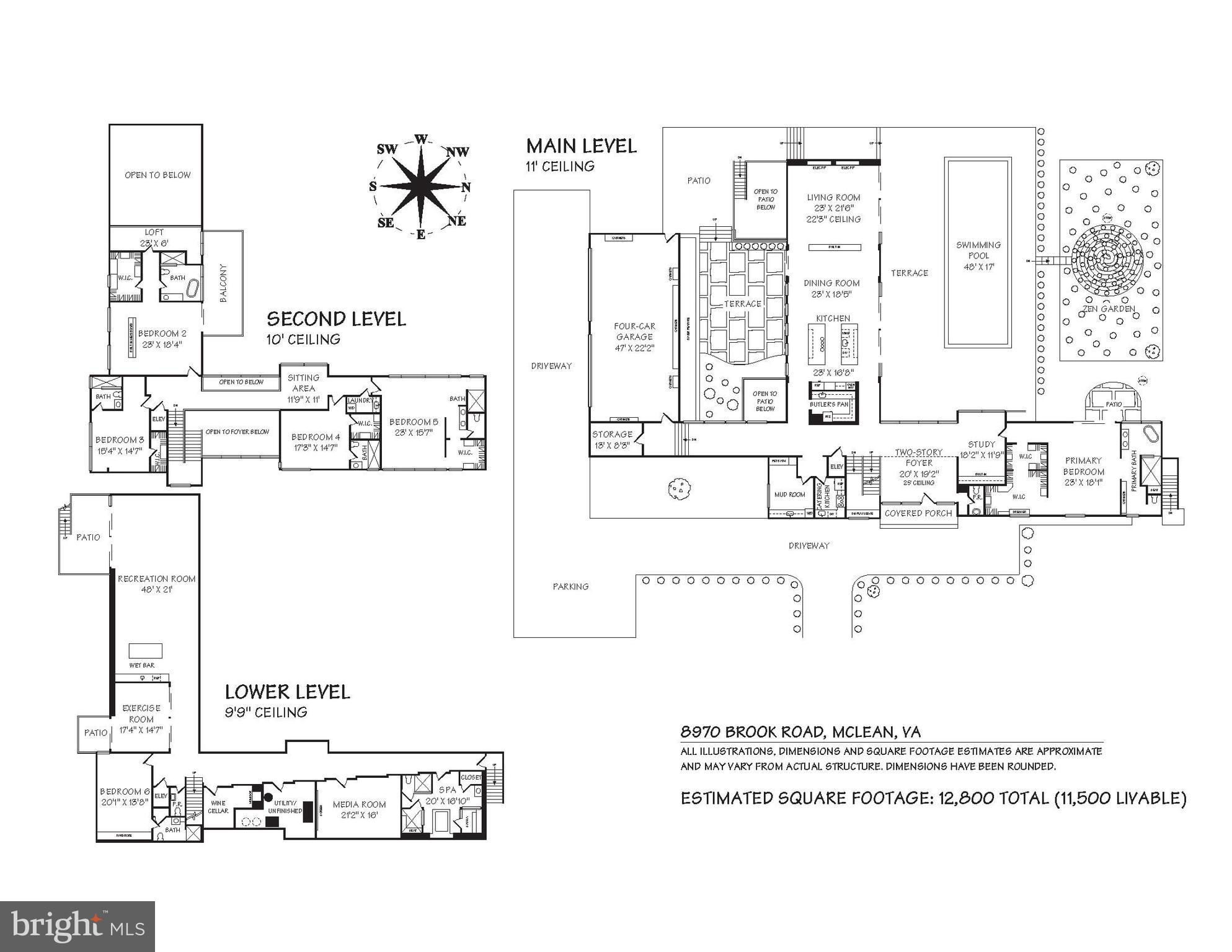 8970 Brook Road McLean, VA 22102 - Photo 41 of 41 Floorplans