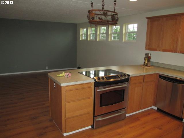 1324 Cloverdale Road Kalama, WA 98625 - Photo 3 of 16 Kitchen/Living Room