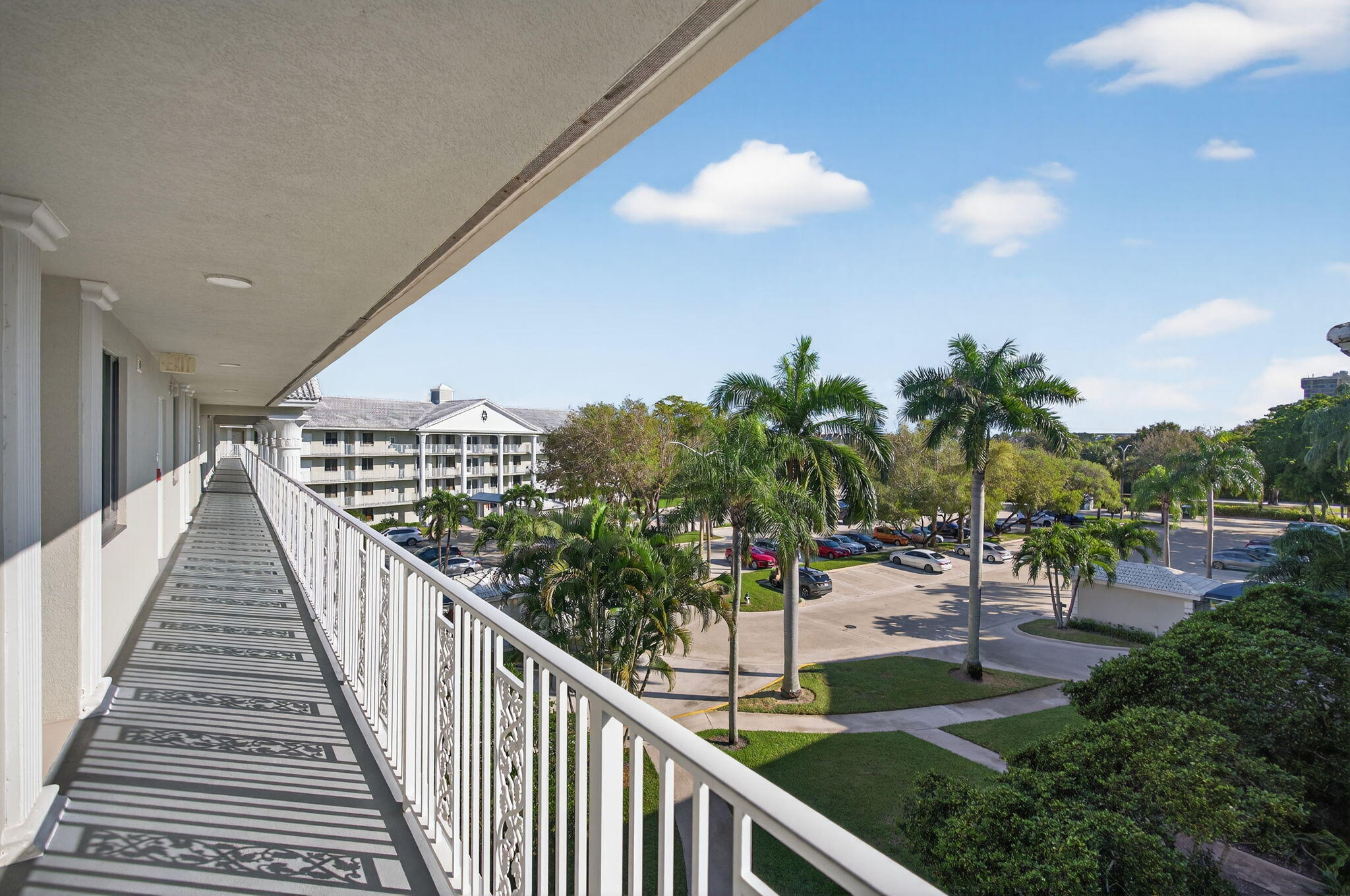 2581 Village Boulevard, Unit 401 West Palm Beach, FL 33409 - Photo 24 of 24 a view of a balcony