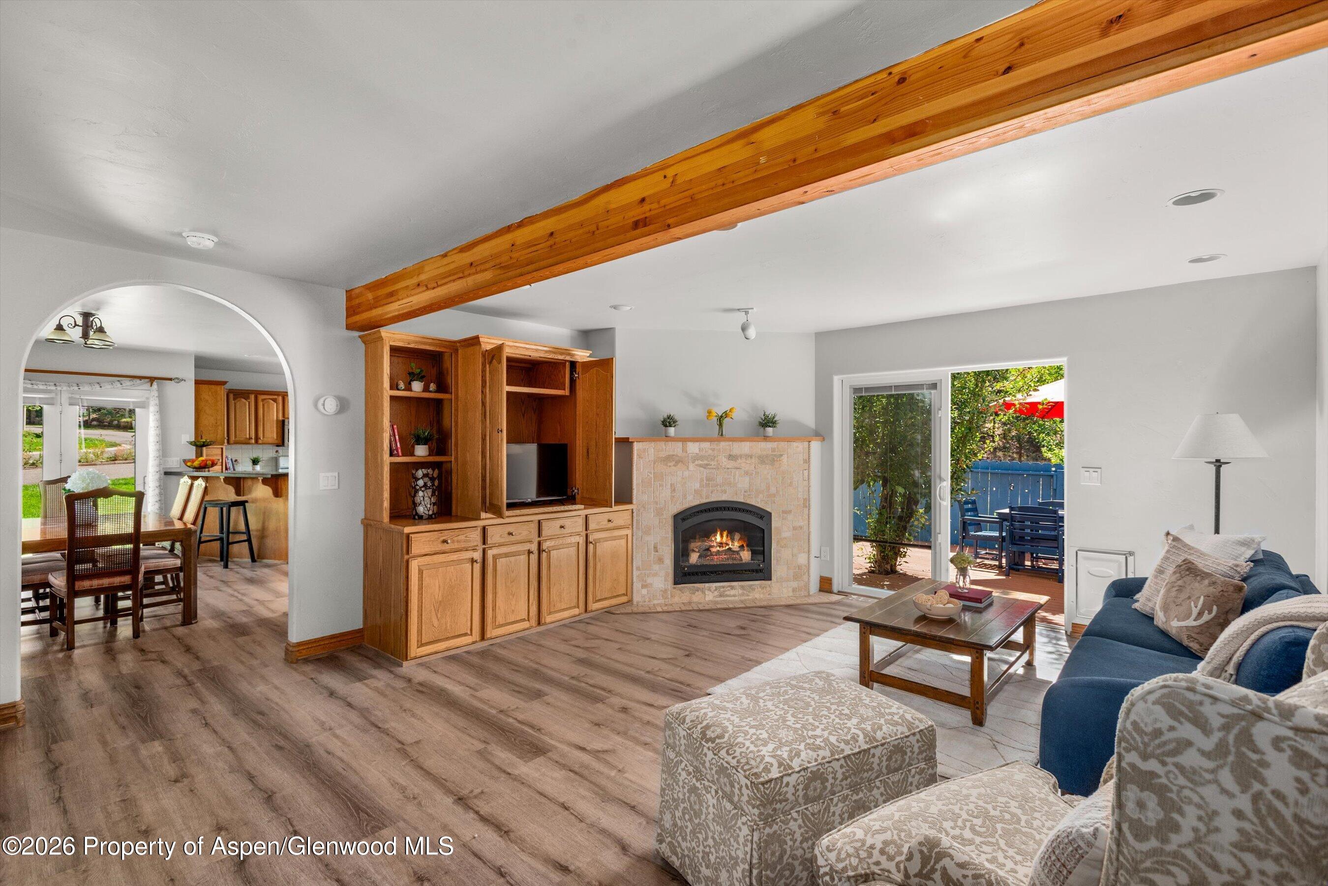 11 Riversedge Court Basalt, CO 81621 - Photo 4 of 18 Living Room with TV
