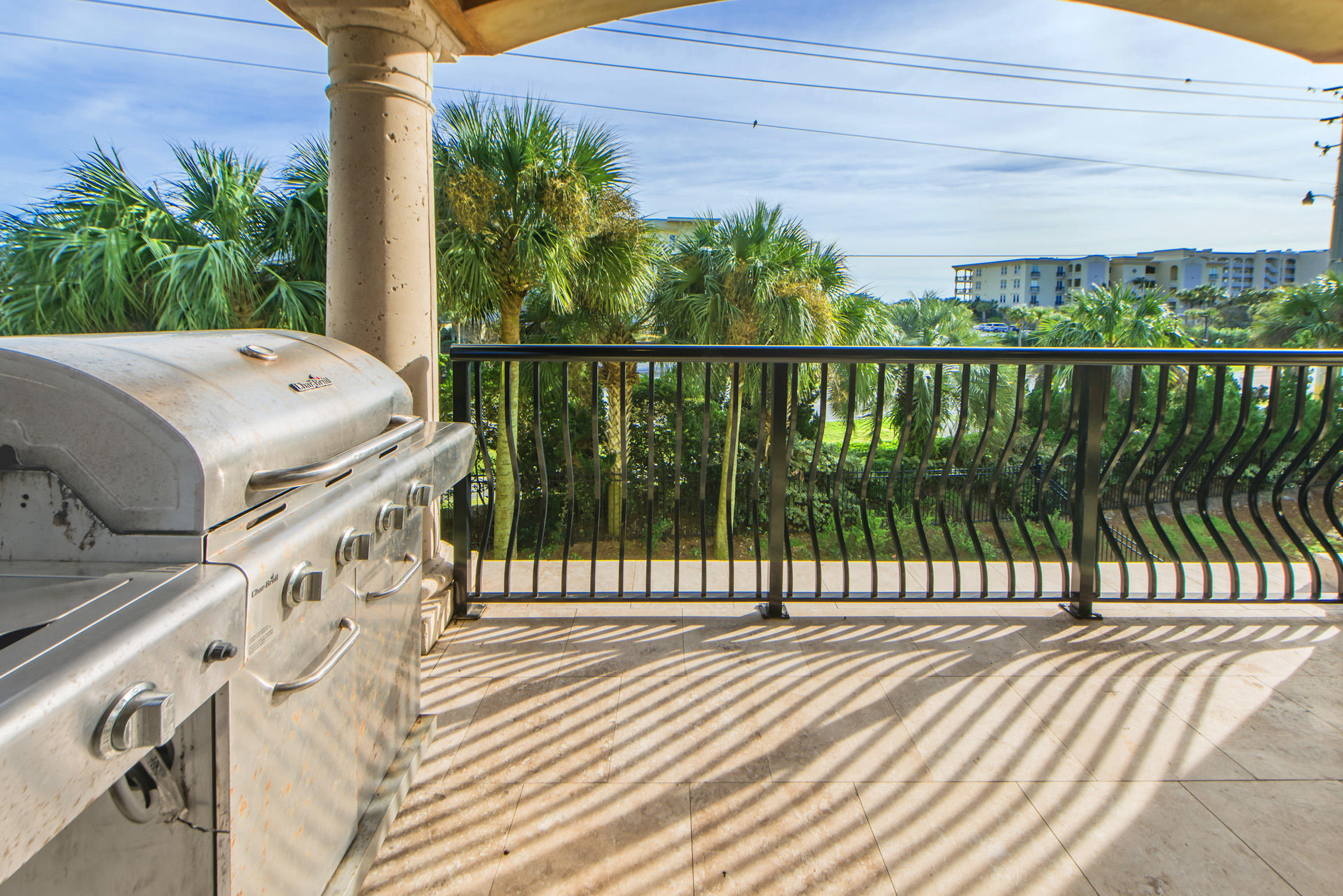 59 St Tropez Court Miramar Beach, FL 32550 - Photo 34 of 37 a balcony with a garden view