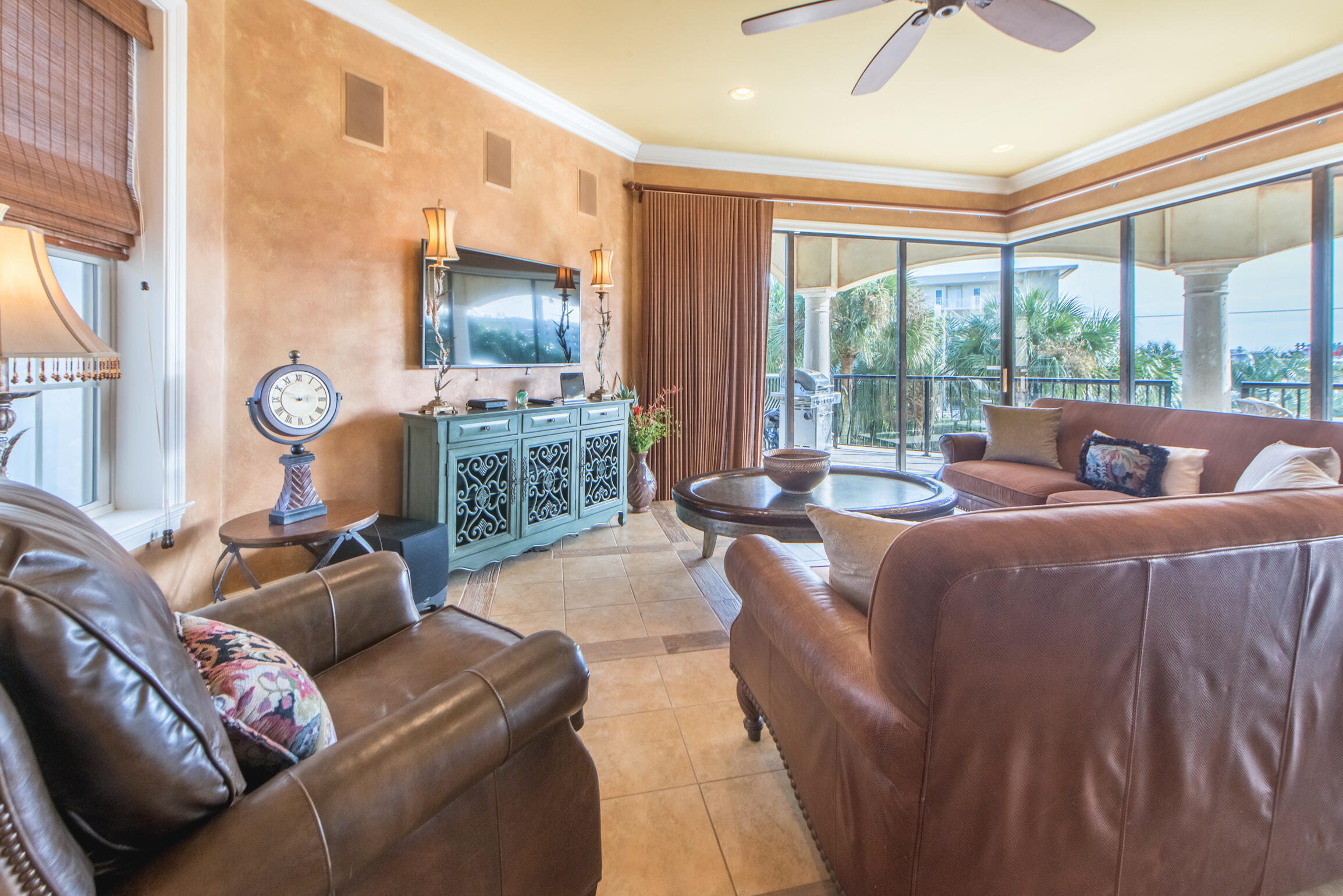 59 St Tropez Court Miramar Beach, FL 32550 - Photo 7 of 37 a living room with furniture and a large window