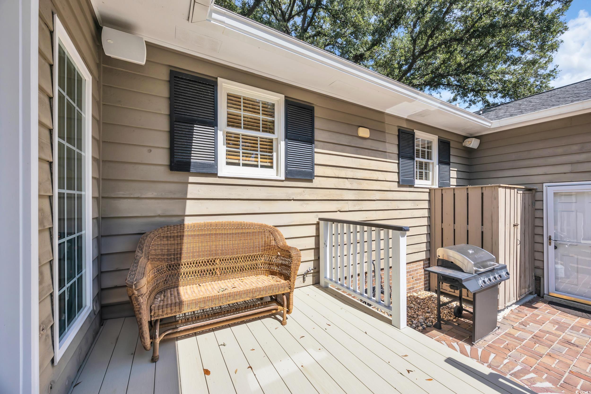 855 Riven Oak Drive Murrells Inlet, SC 29576 - Photo 30 of 37 Wooden deck featuring a grill