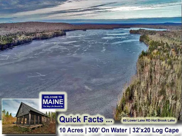 $189,500 | 60-68 Lower Lake Road, Danforth, ME 04424