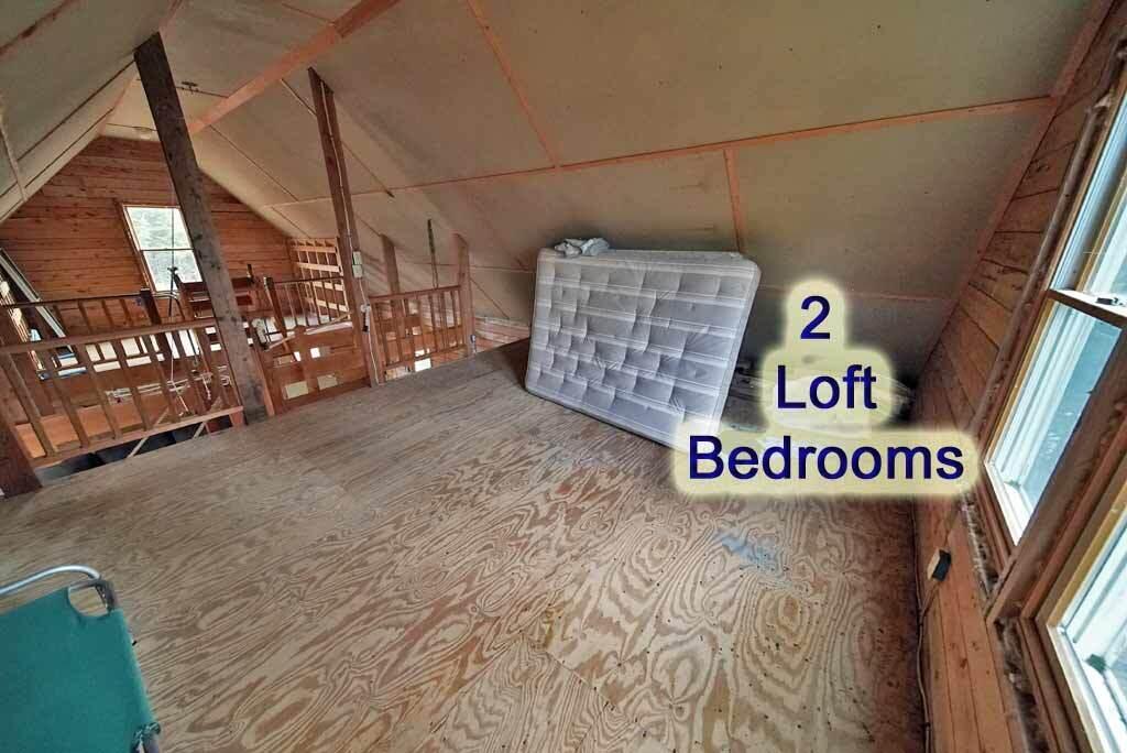 60-68 Lower Lake Road Danforth, ME 04424 - Photo 33 of 72 2-loft-bedrooms-lake-cabin