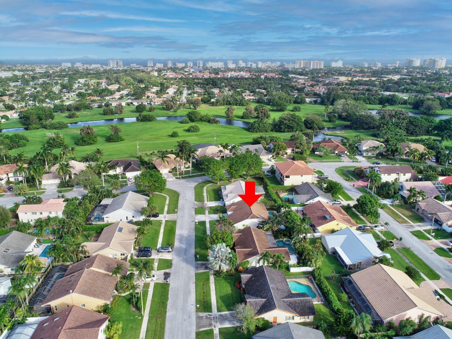 314 Sequoia Lane Boca Raton, FL 33487 - Photo 32 of 38 Aerial