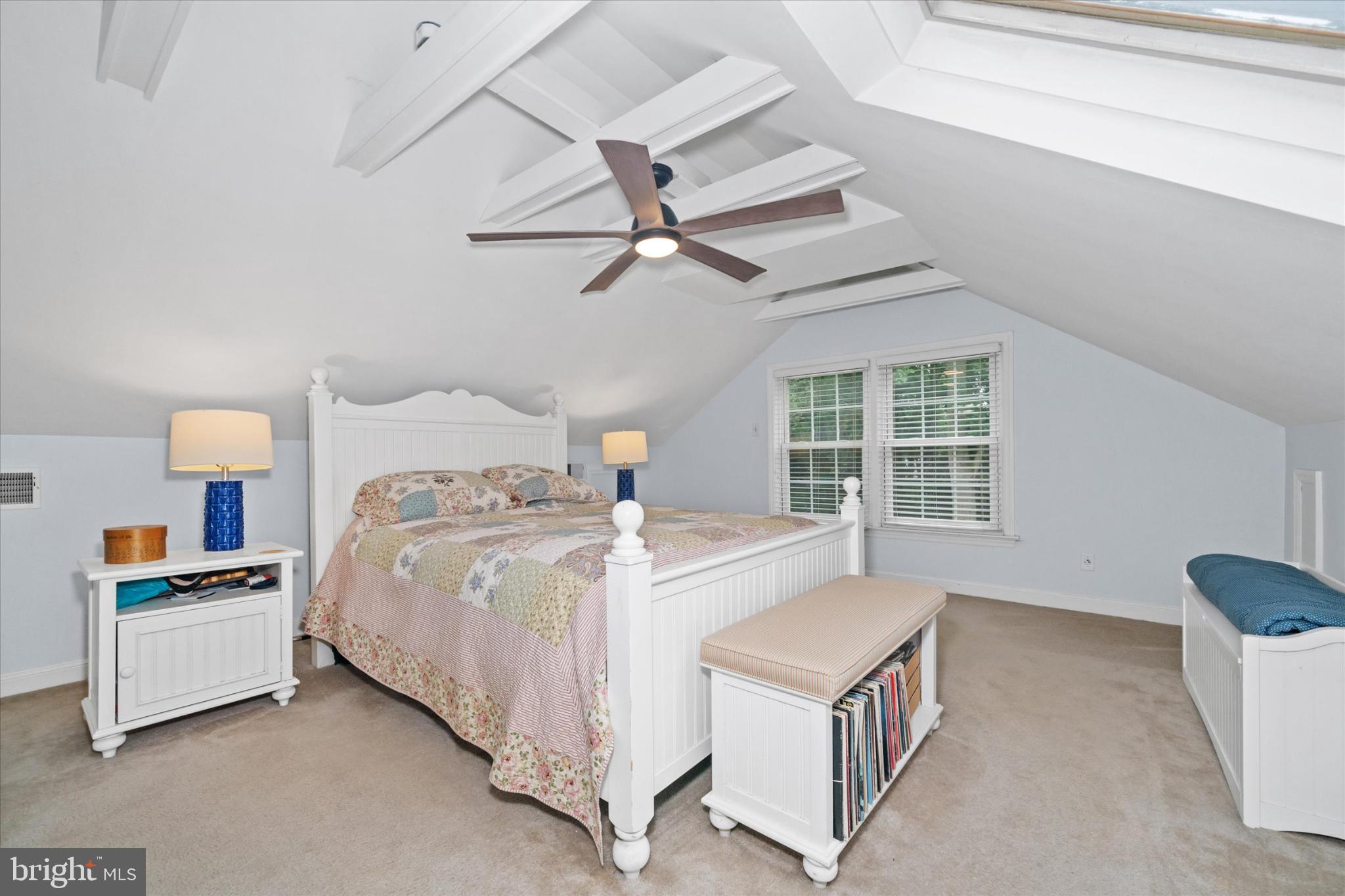 47 Rabbit Run Road Rose Valley, PA 19086 - Photo 29 of 48 Primary BR on the 2nd floor w/ensuite Bath.
