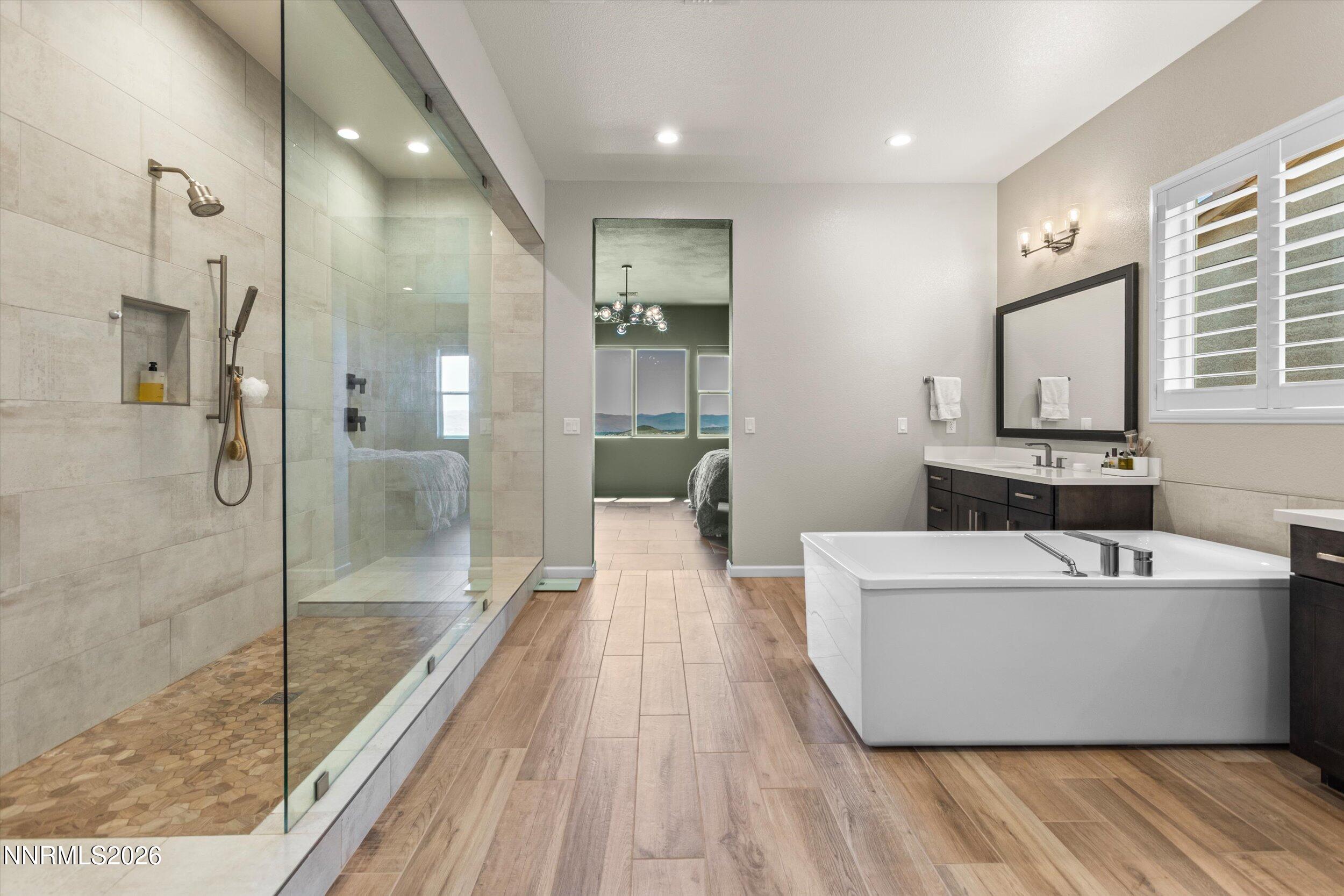 8908 Suncreek Court Reno, NV 89523 - Photo 23 of 56 Primary bathroom walkin shower