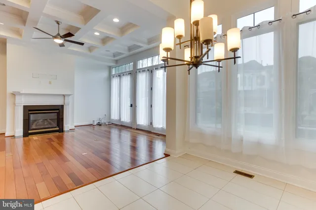 a view of a livingroom with a fireplace