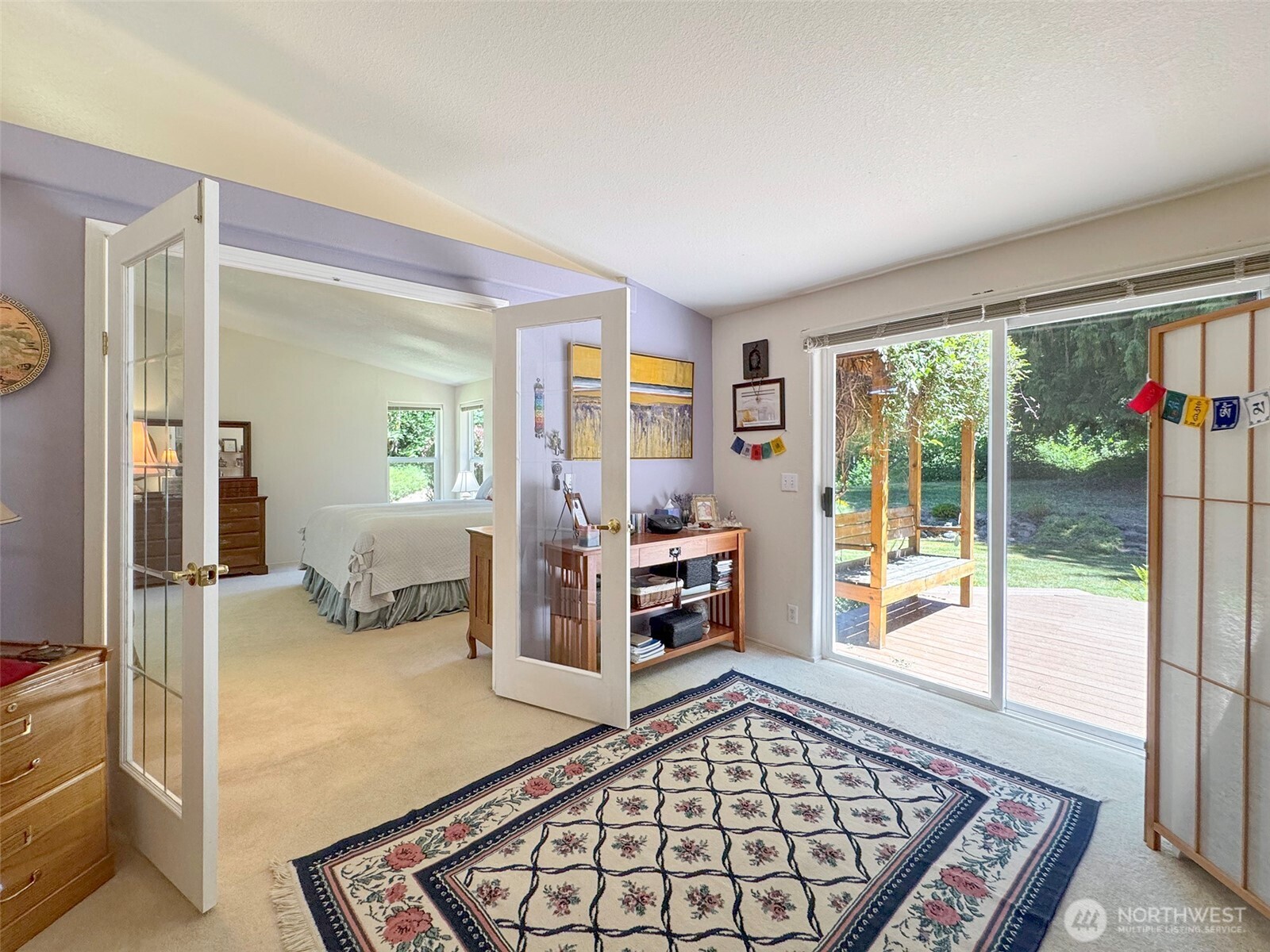 77 Rd Less Traveled Way Sequim, WA 98382 - Photo 26 of 40 a living room with furniture and a rug