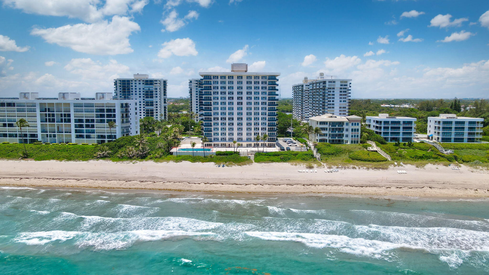 2066 North Ocean Boulevard, Unit 14NW Boca Raton, FL 33431 - Photo 3 of 39 Aerial