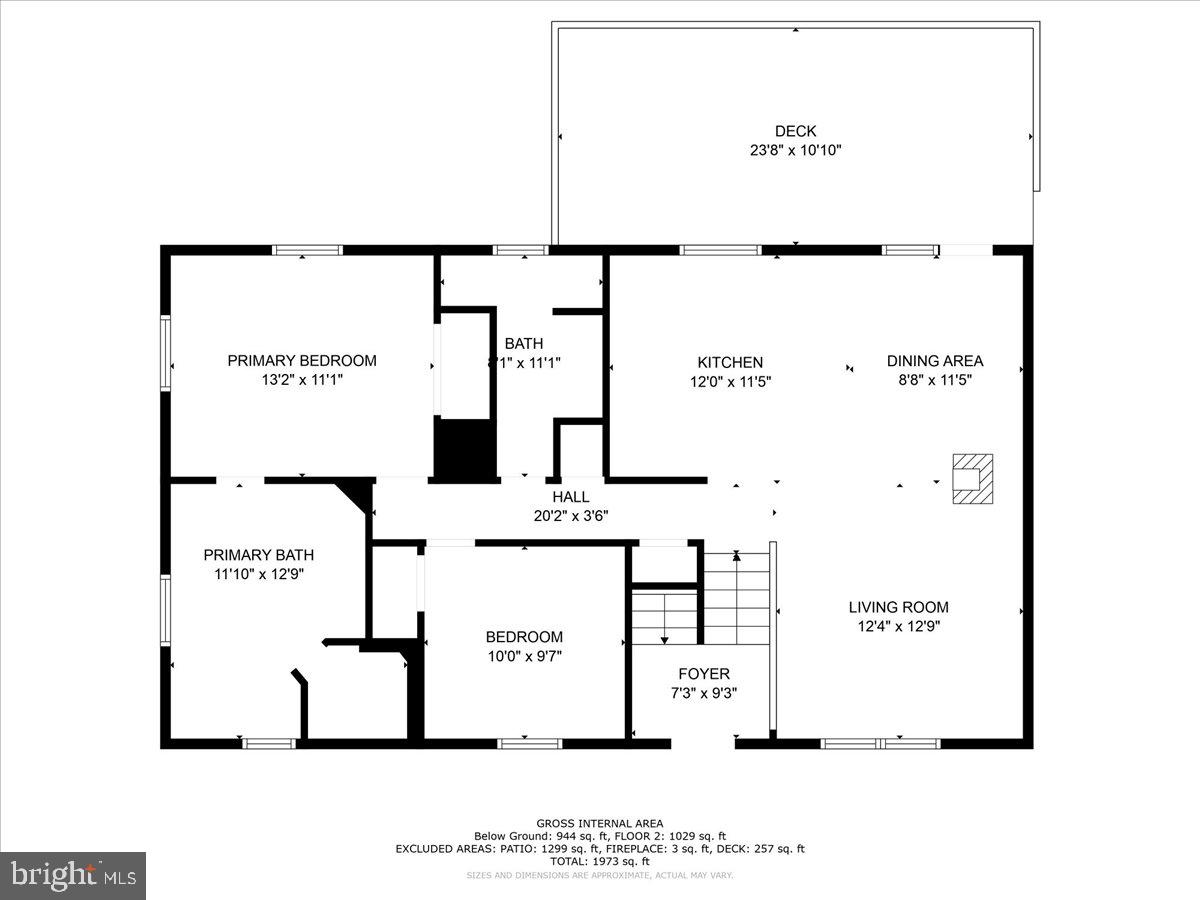 4737 Teen Barnes Road Frederick, MD 21703 - Photo 60 of 61 Floor plan upper level