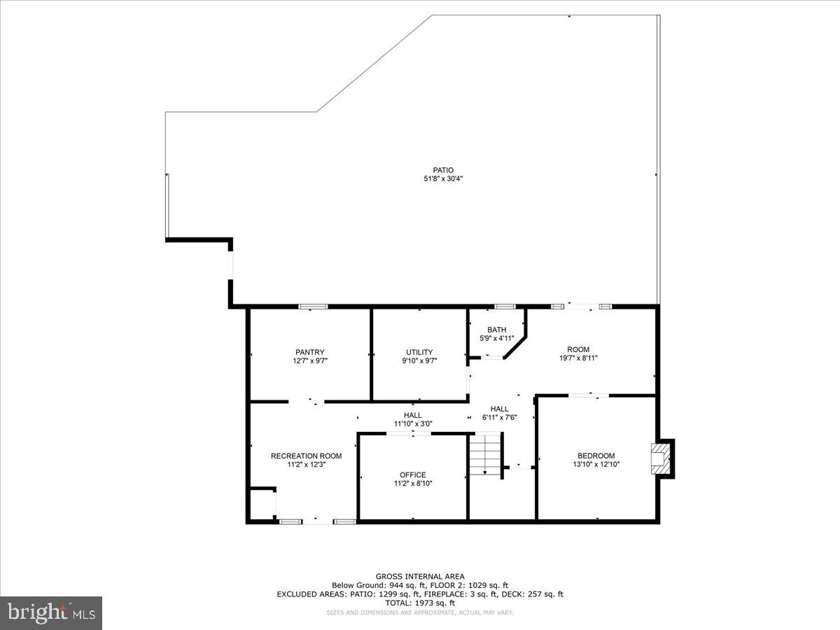 4737 Teen Barnes Road Frederick, MD 21703 - Photo 61 of 61 Floor plan lower level