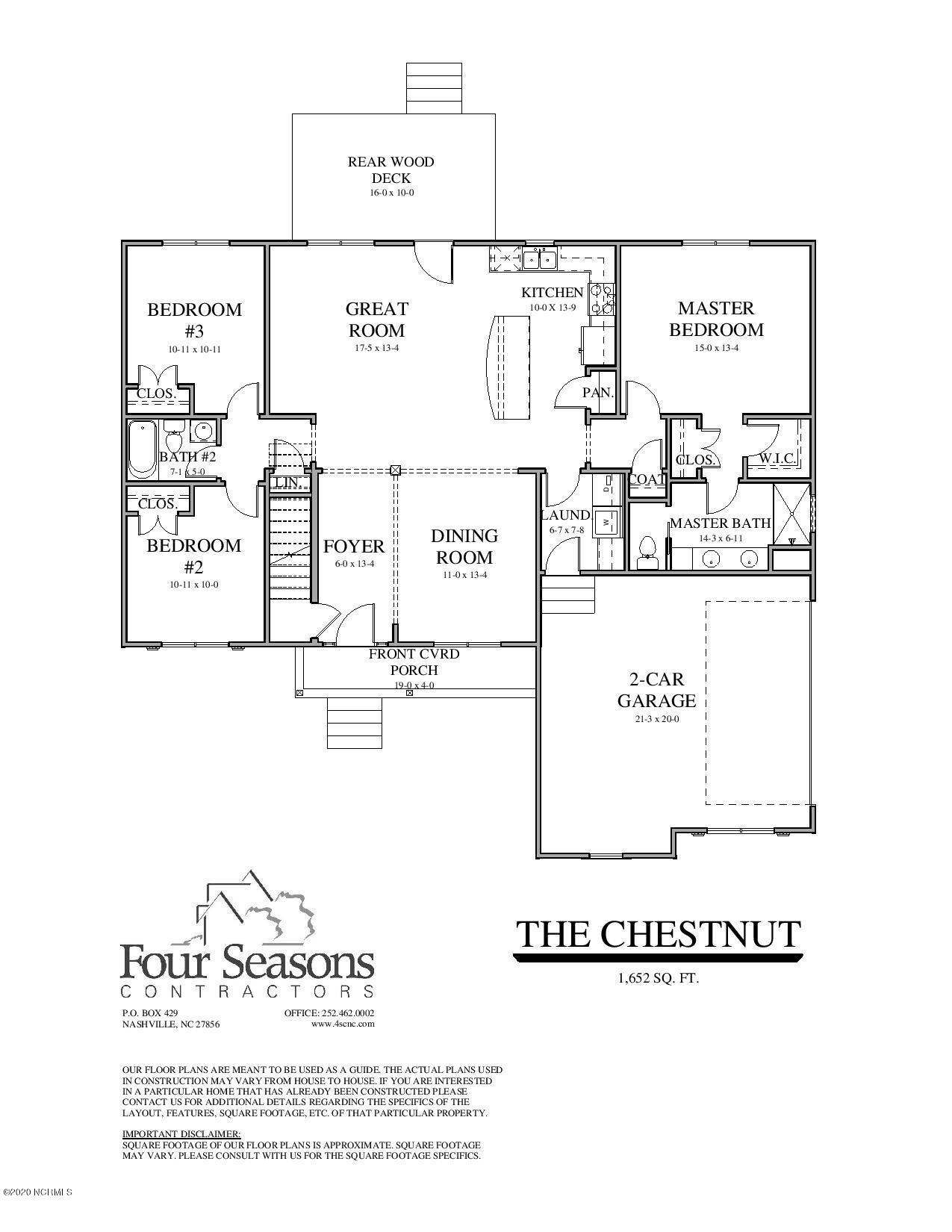 3945 Loop Road Nashville, NC 27856 - Photo 3 of 3 Chestnut First Floor - updated-page-001