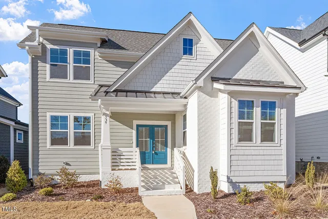 a view of a house with a patio