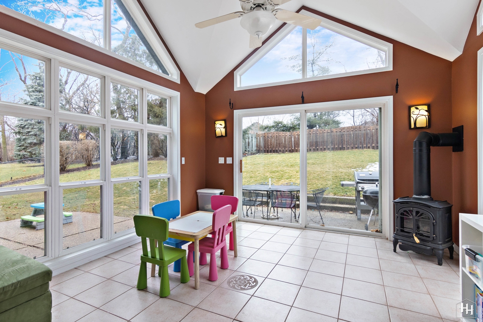 355 Hillhurst Drive Cary, IL 60013 - Photo 6 of 29 a view of a dining room with furniture next to a large window