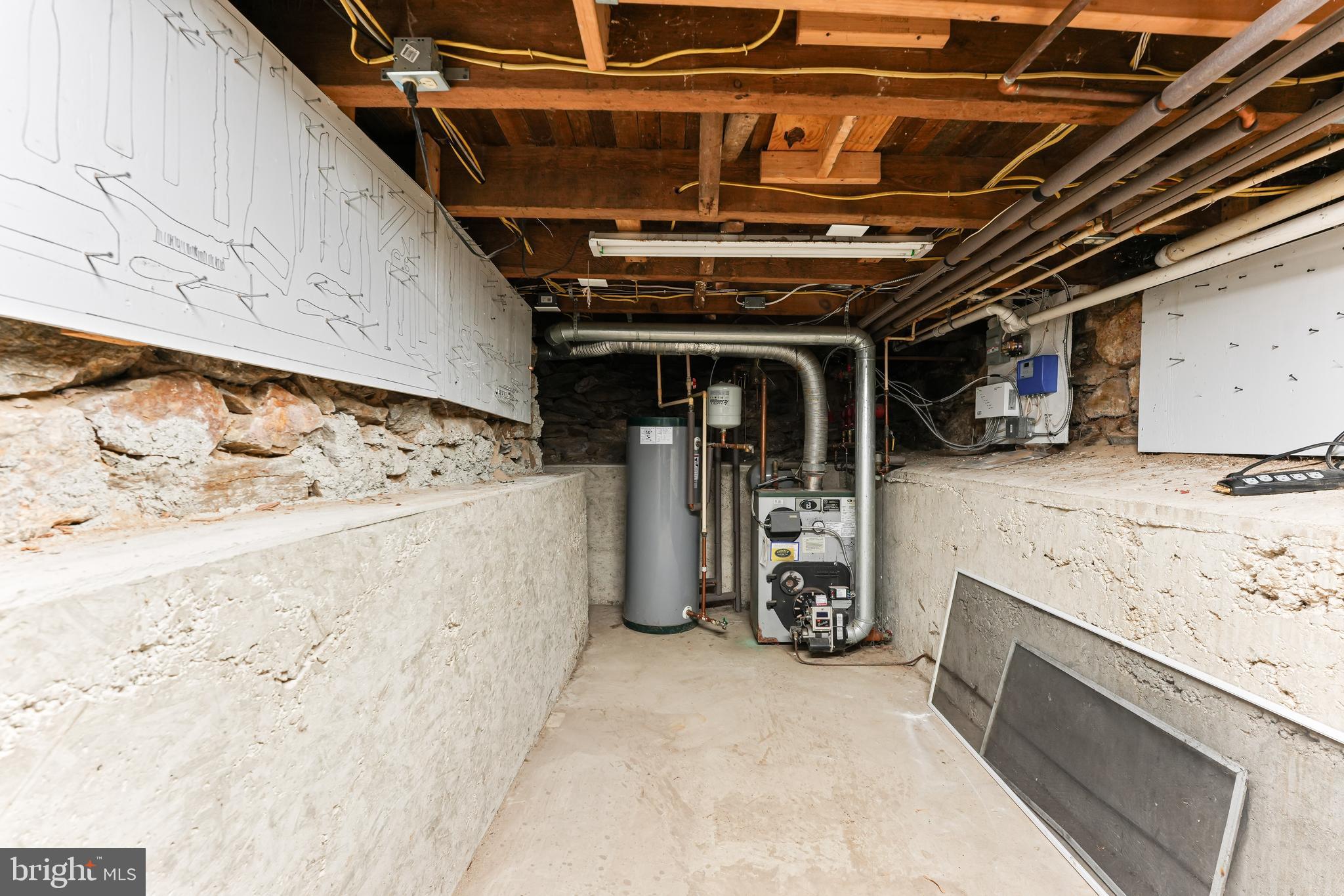 114 Chesterville Road Landenberg, PA 19350 - Photo 32 of 35 Unfinished Basement