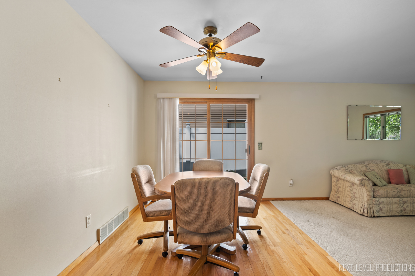 38 Sherwick Road Oswego, IL 60543 - Photo 14 of 25 a view of a dining room with furniture window and wooden floor
