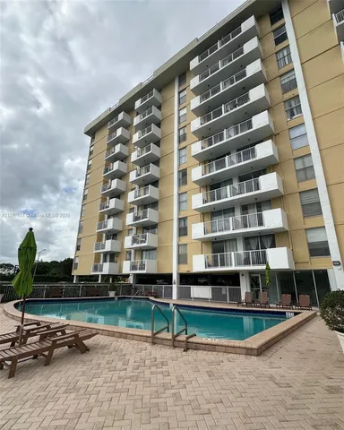 a front view of a building