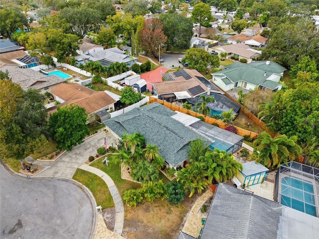 2370 Robyn Court Dunedin, FL 34698 - Photo 2 of 29 an aerial view of residential houses with outdoor space