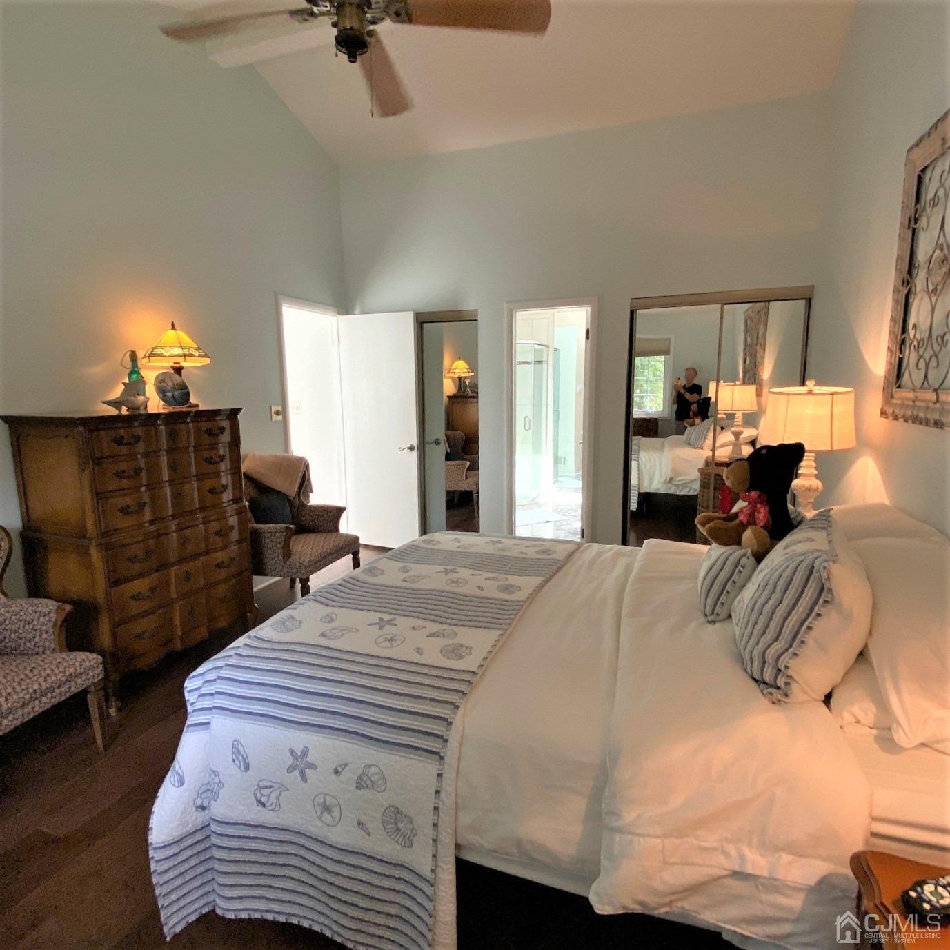 5 Timan Place Piscataway, NJ 08854 - Photo 13 of 27 a bedroom with a bed and wooden floor