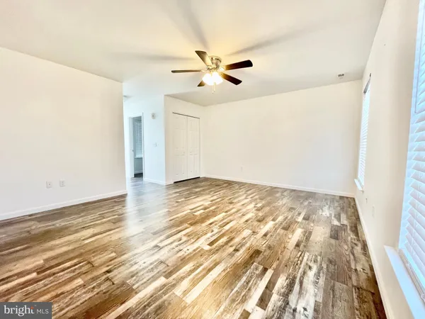 wooden floor in an empty room