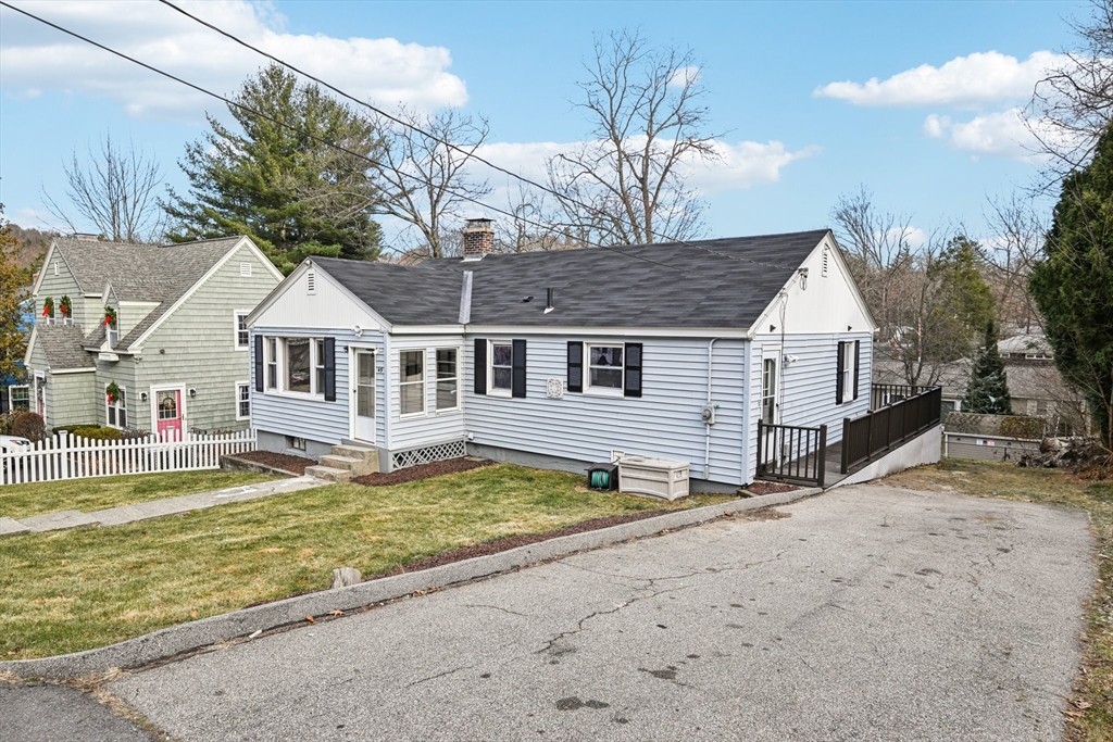49 Dellwood Road Worcester, MA 01602 - Photo 4 of 27 a view of a house with swimming pool and sitting area