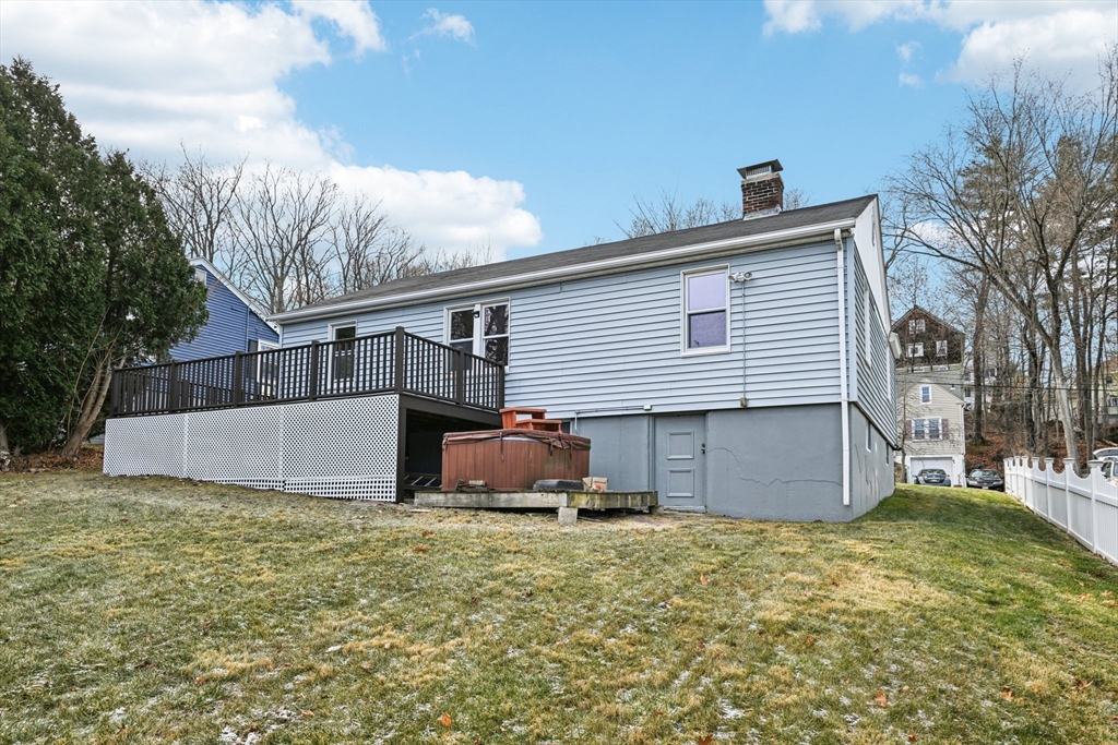 49 Dellwood Road Worcester, MA 01602 - Photo 7 of 27 a view of a house with a yard