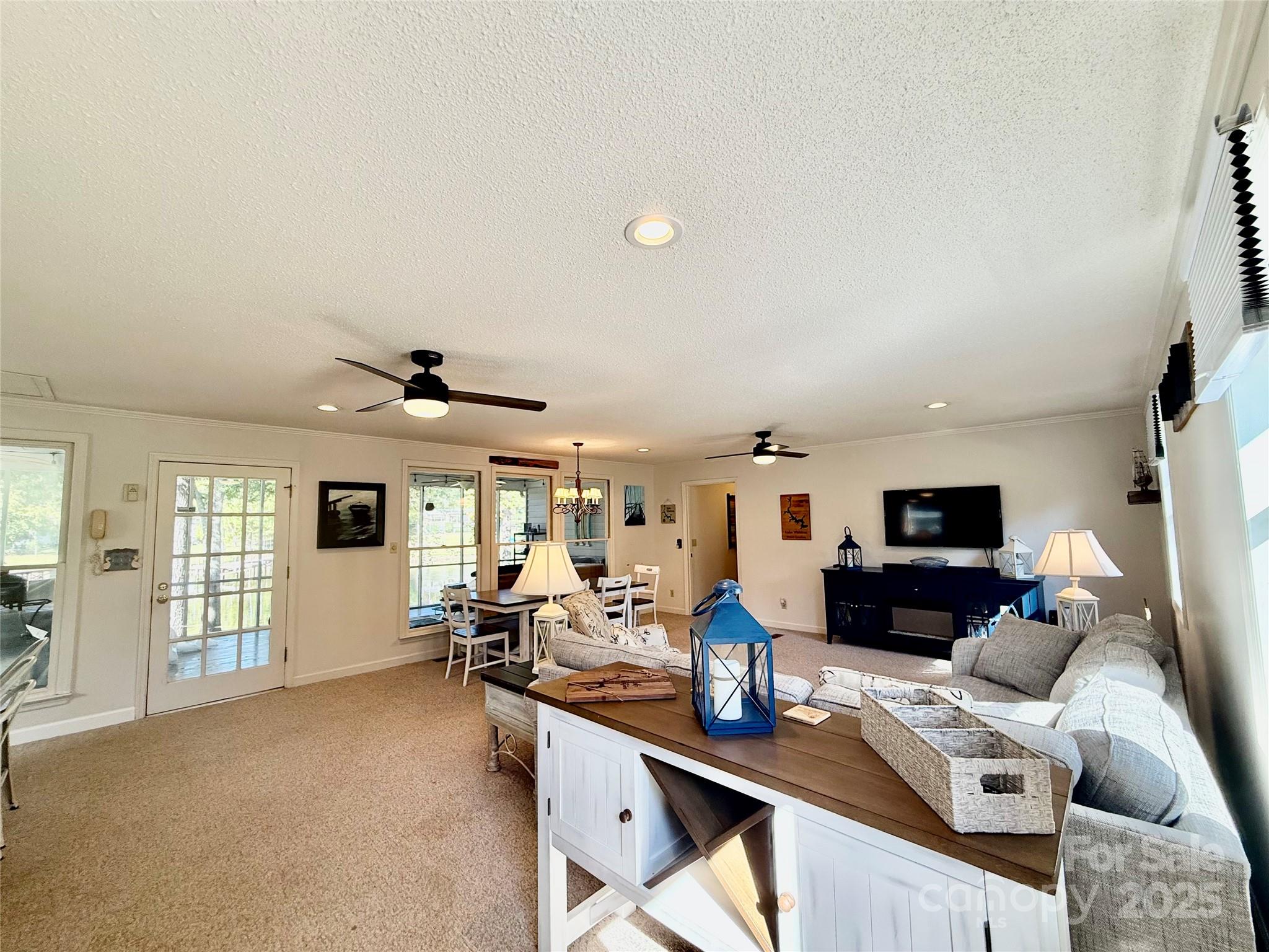 2178 Duck Cove Road Camden, SC 29020 - Photo 4 of 38 a living room with furniture and a flat screen tv