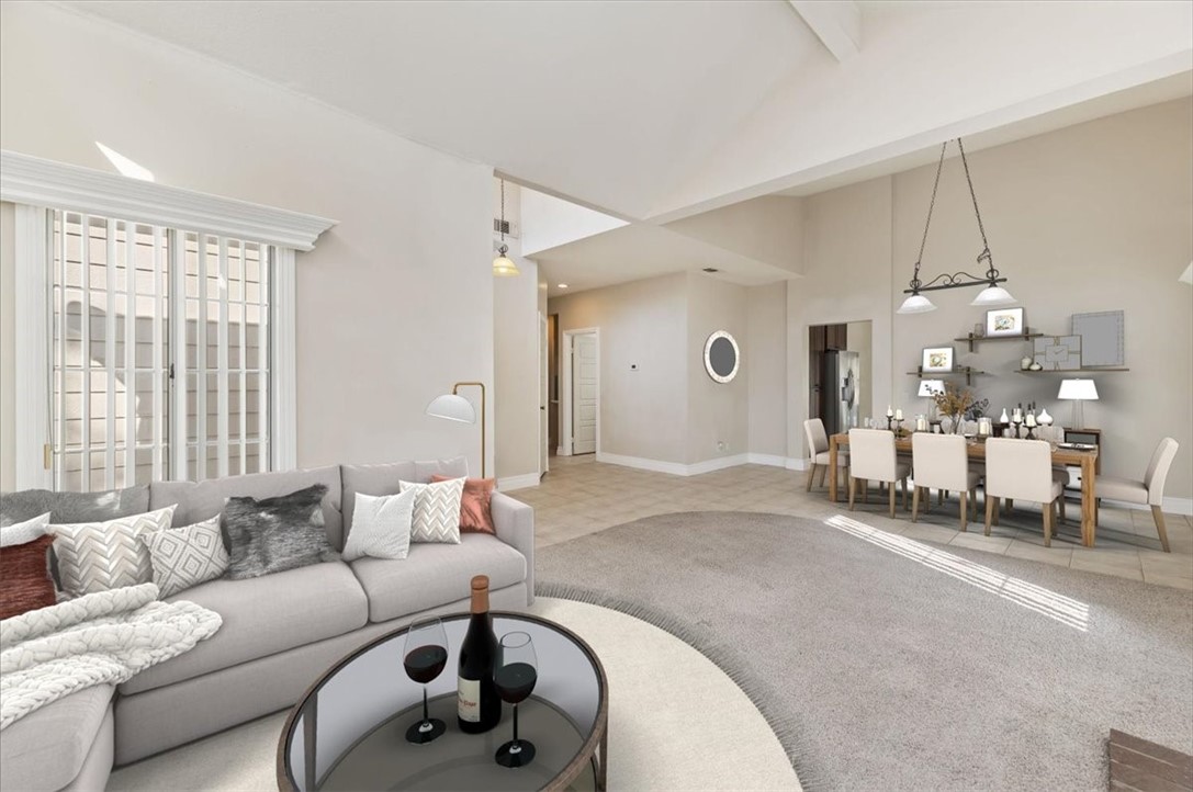 19966 Westerly Drive Riverside, CA 92508 - Photo 8 of 39 a living room with furniture and a chandelier