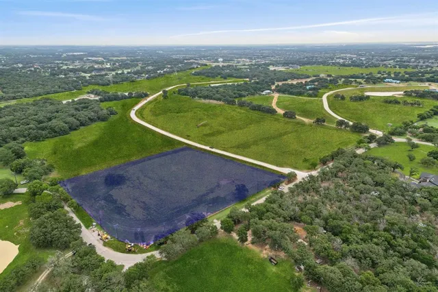 an aerial view of a football ground