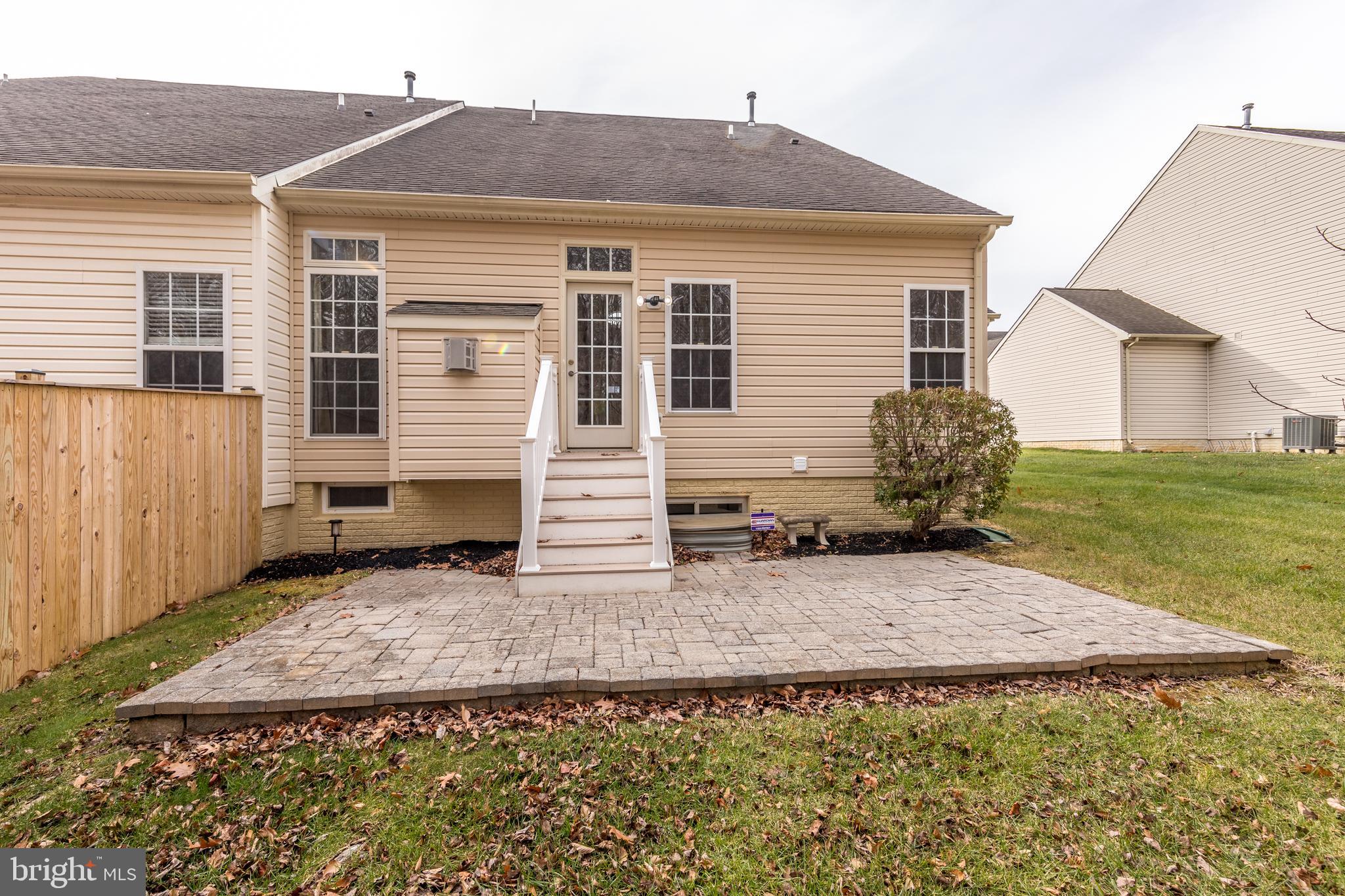 5035 Woods Line Drive, Unit 18 Aberdeen, MD 21001 - Photo 29 of 30 Rear yard, note end of group