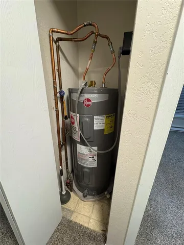 a view of water heater