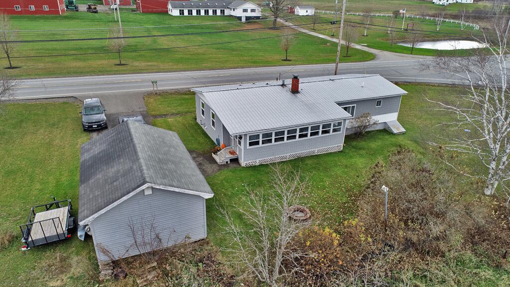 513 Calais Road Houlton, ME 04730 - Photo 2 of 85 aerial-drone-hodgdon-me