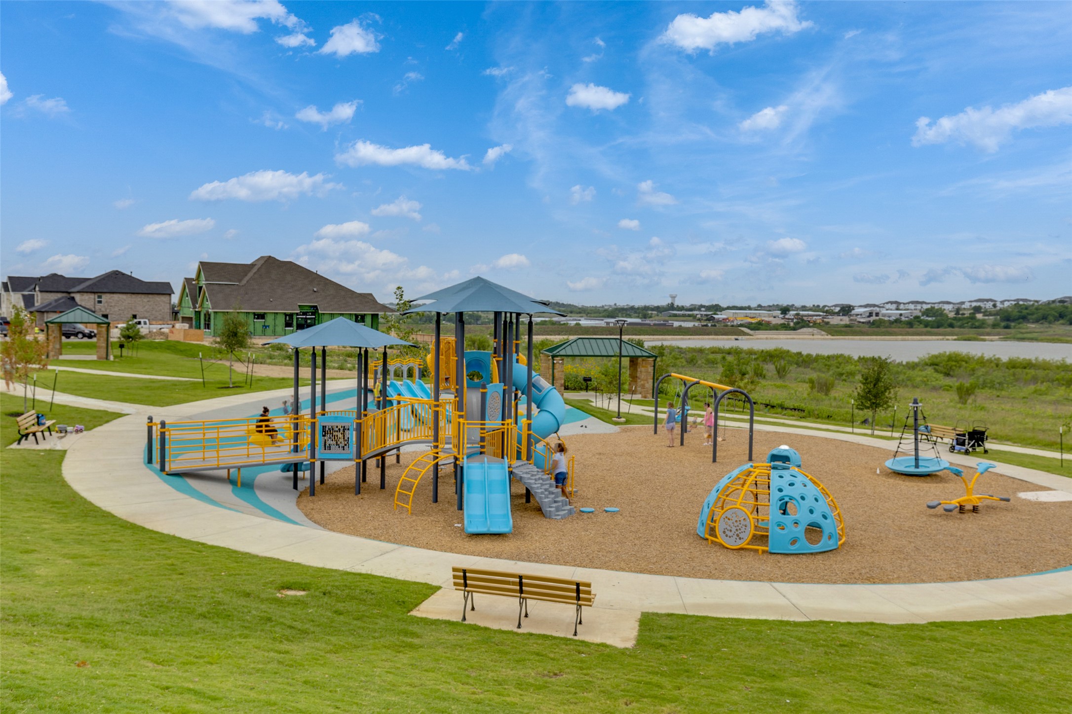 204 Kapok Street Buda, TX 78610 - Photo 29 of 30 Community play area with a yard