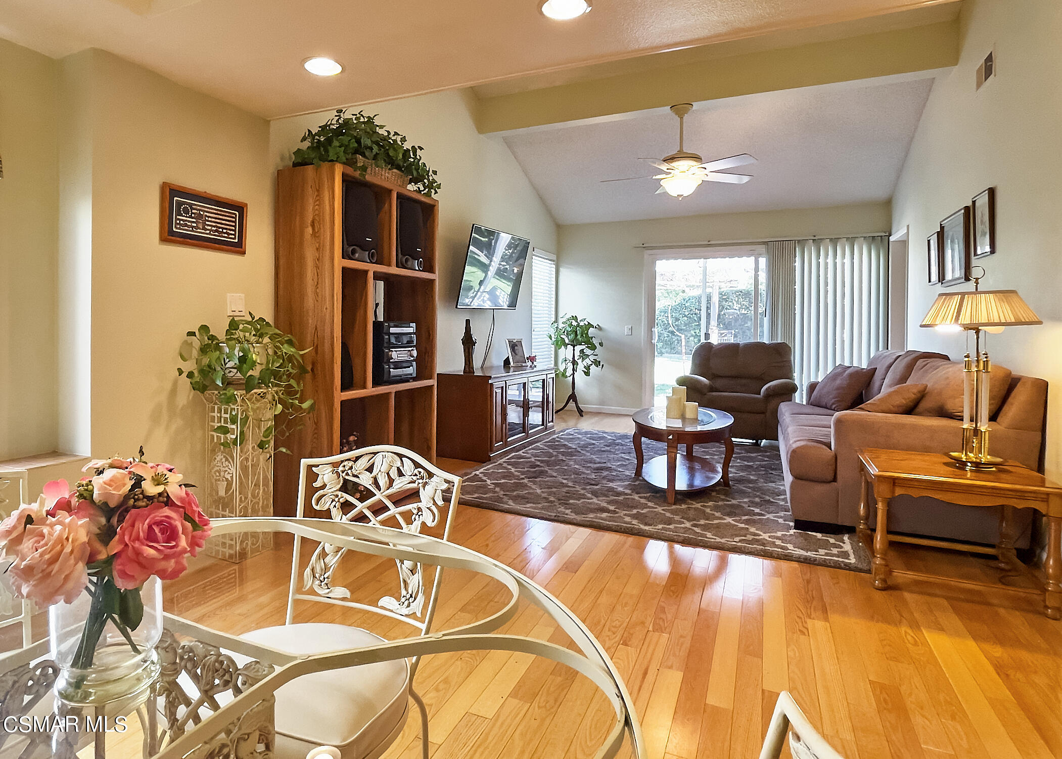 4110 Oakcliff Drive Moorpark, CA 93021 - Photo 27 of 67 a living room with furniture and a flat screen tv