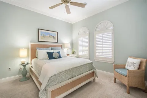 a front view of house with yard and seating area