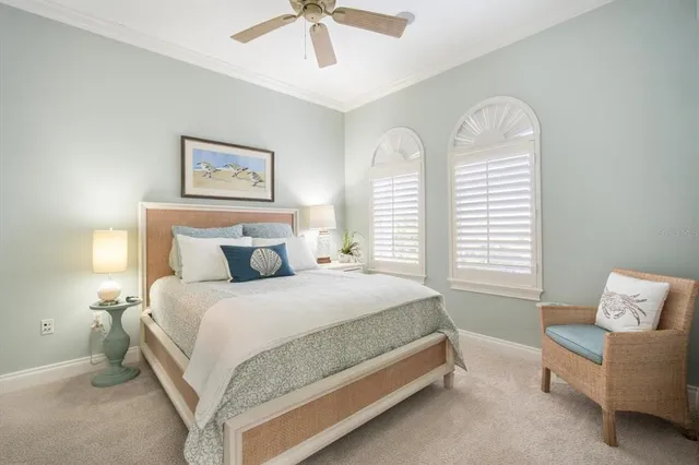 a front view of house with yard and seating area