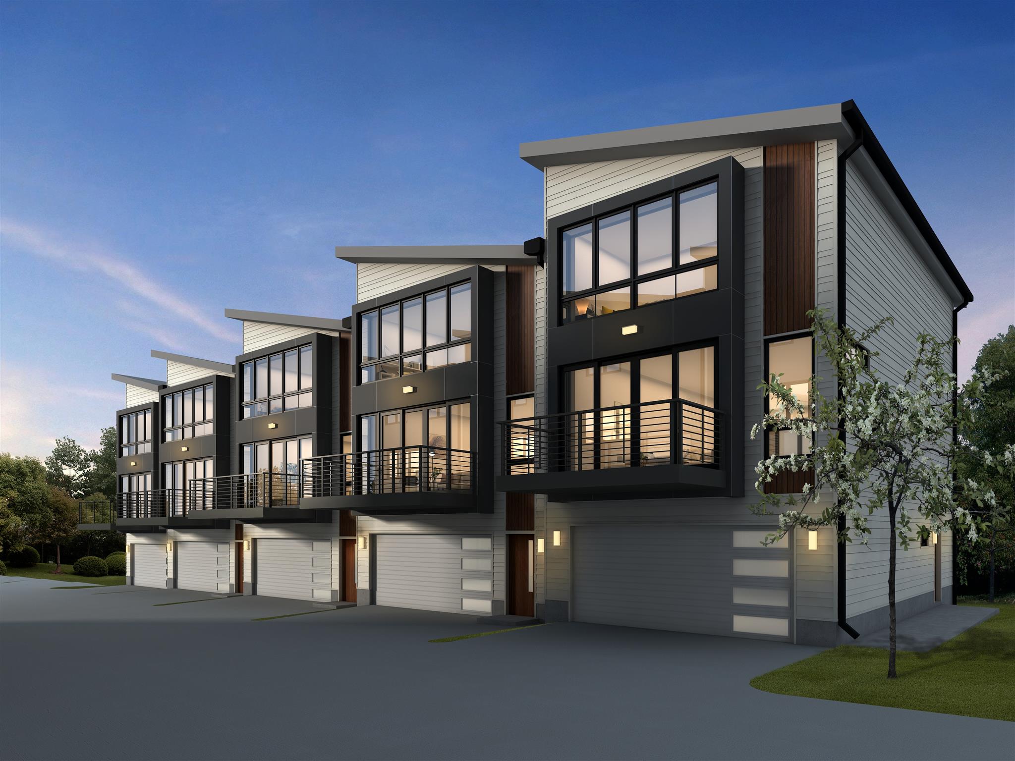 a front view of a house with a porch