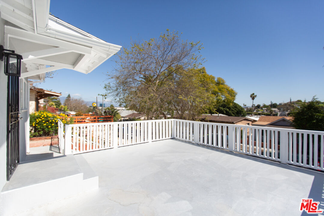 5267 Ithaca Avenue Los Angeles, CA 90032 - Photo 3 of 25 a view of a balcony