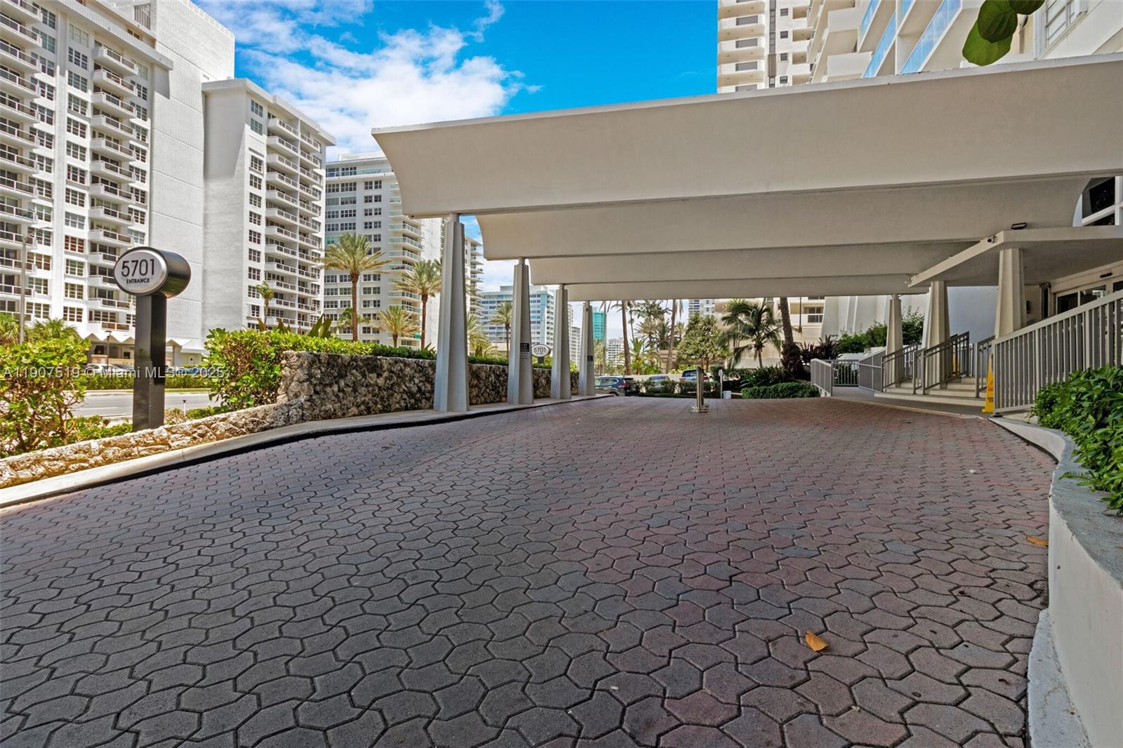 5701 Collins Avenue, Unit 304 Miami Beach, FL 33140 - Photo 21 of 42 a view of porch and patio