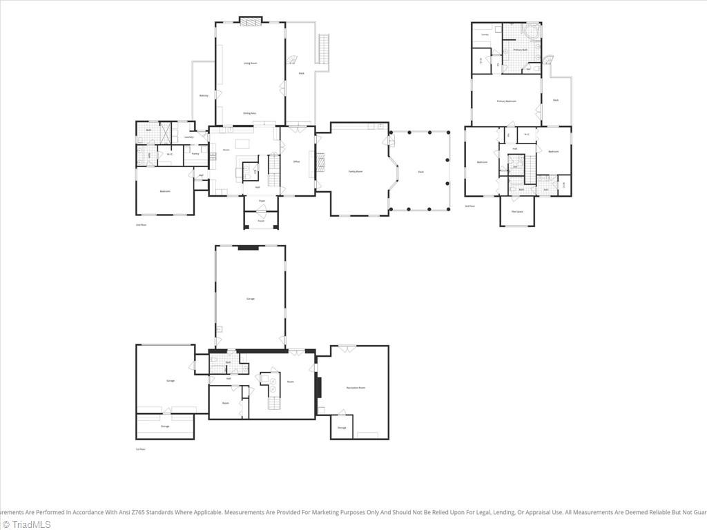 533 Crossingham Road Mount Airy, NC 27030 - Photo 47 of 49 First Floor Plan