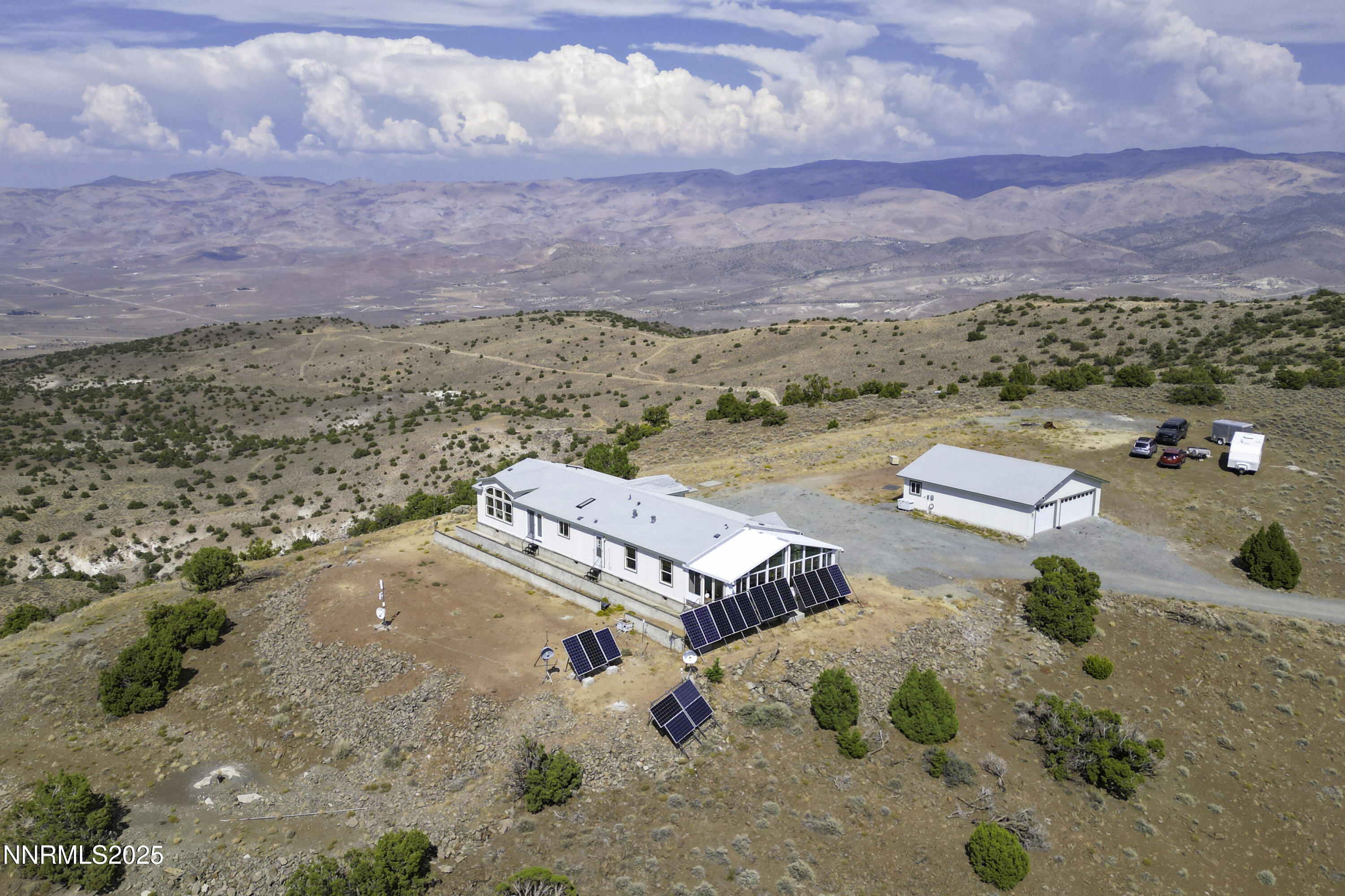 90 Curnow Canyon Road Reno, NV 89510 - Photo 45 of 63 an aerial view of residential houses with outdoor space