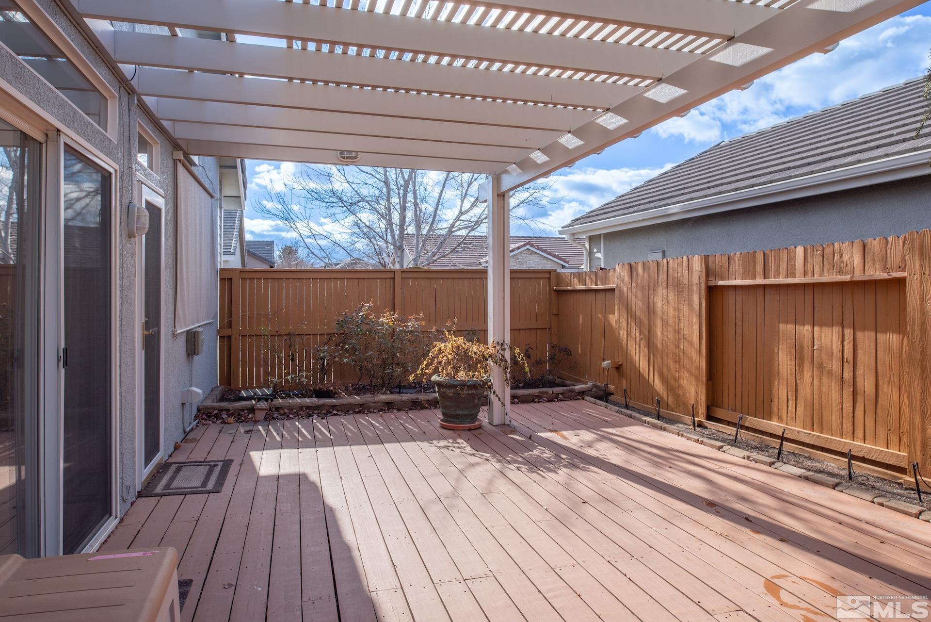 10175 Donner Peak Drive Reno, NV 89521 - Photo 28 of 35 a view of outdoor space with wooden floor and stairs