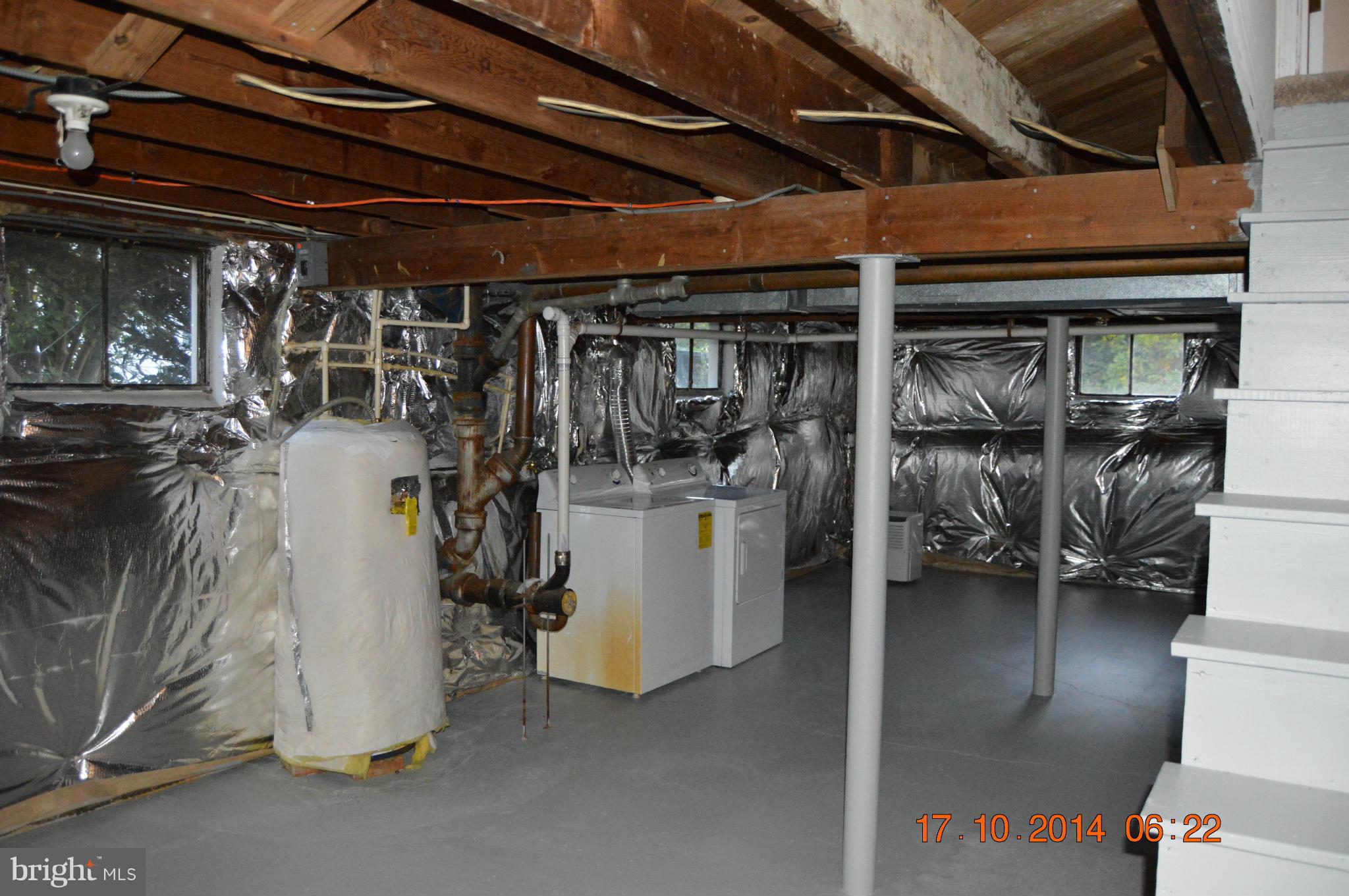 8184 Telegraph Road Severn, MD 21144 - Photo 18 of 22 Basement with washer & dryer