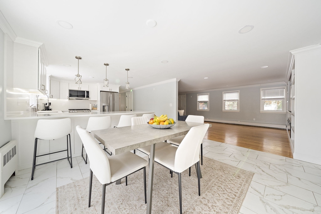 10 Dowd Avenue Wareham, MA 02571 - Photo 12 of 42 a view of kitchen and dining area with furniture