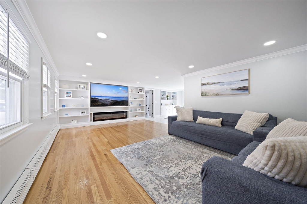 10 Dowd Avenue Wareham, MA 02571 - Photo 15 of 42 a living room with furniture and a flat screen tv