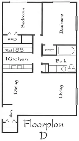 $1,325 | 4553 Guadalupe Street, Unit 2BR, Austin, TX 78751