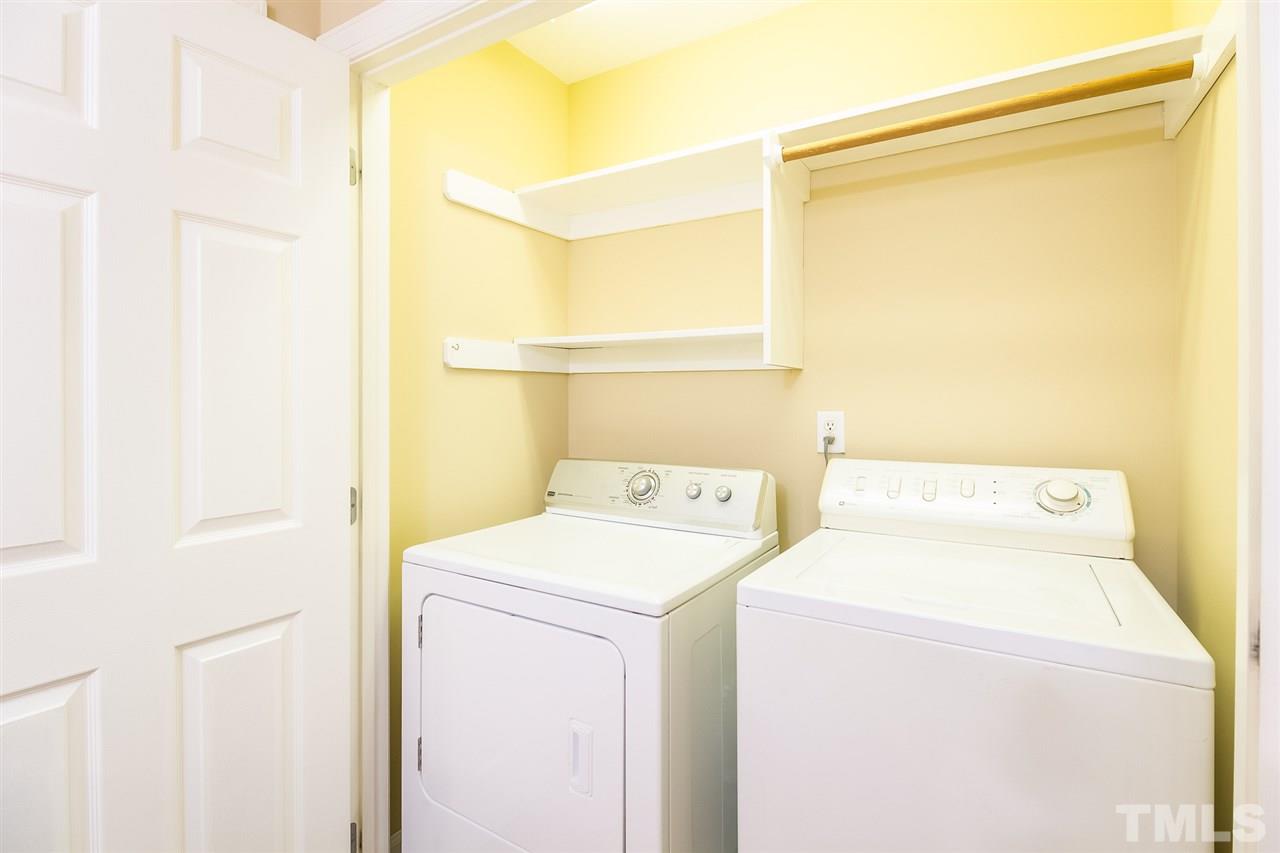 8425 Summersprings Lane Raleigh, NC 27615 - Photo 19 of 25 Washer & dryer convey